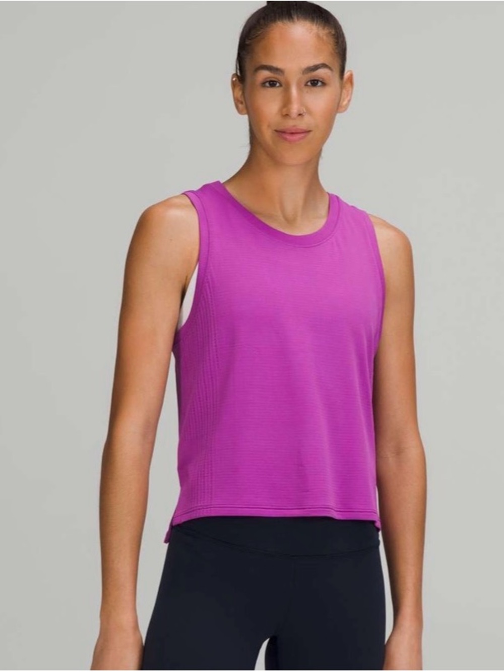 lululemon athletica Train To Be Tank Top in Vivid Plum